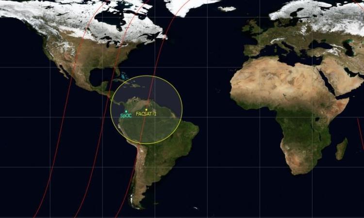 El FACSAT-1, activo espacial de su Fuerza Aérea Colombiana, cumple 4 años en órbita